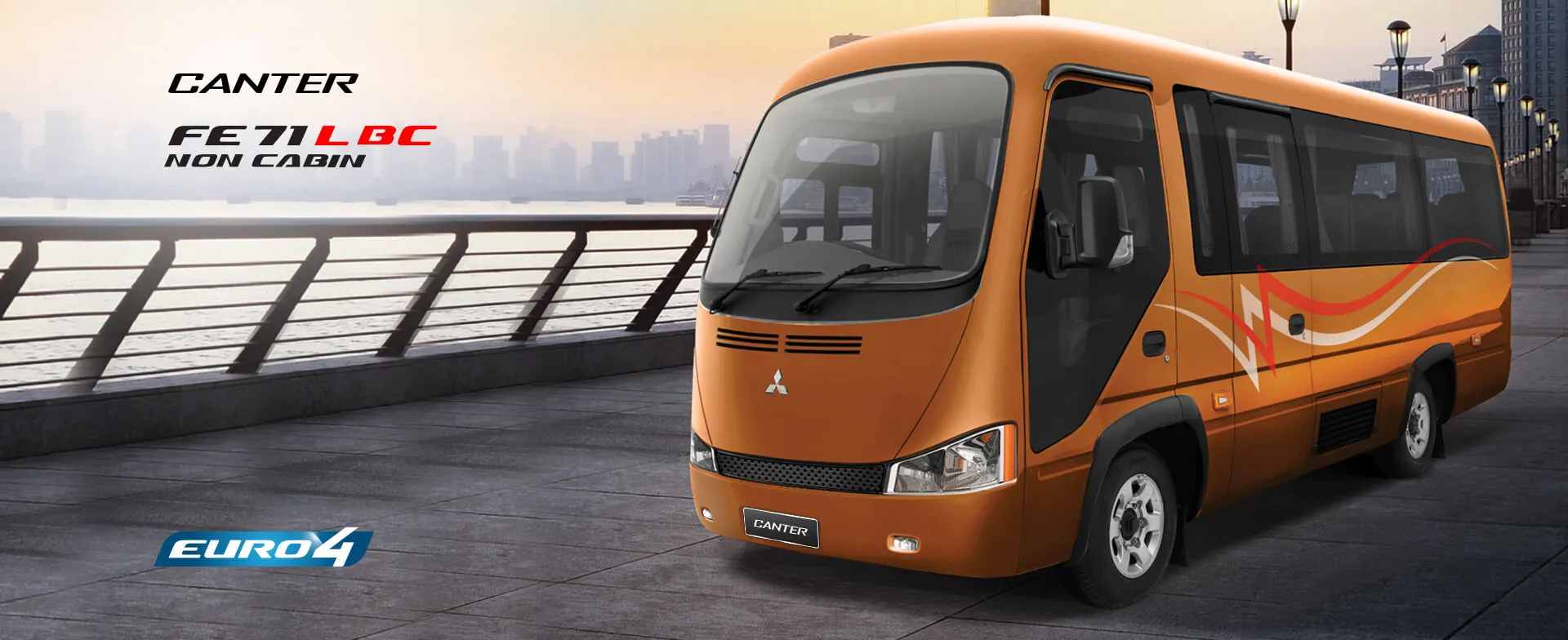 Mitsubishi Banten canter bus fe 71l bcl Mitsubishi Banten