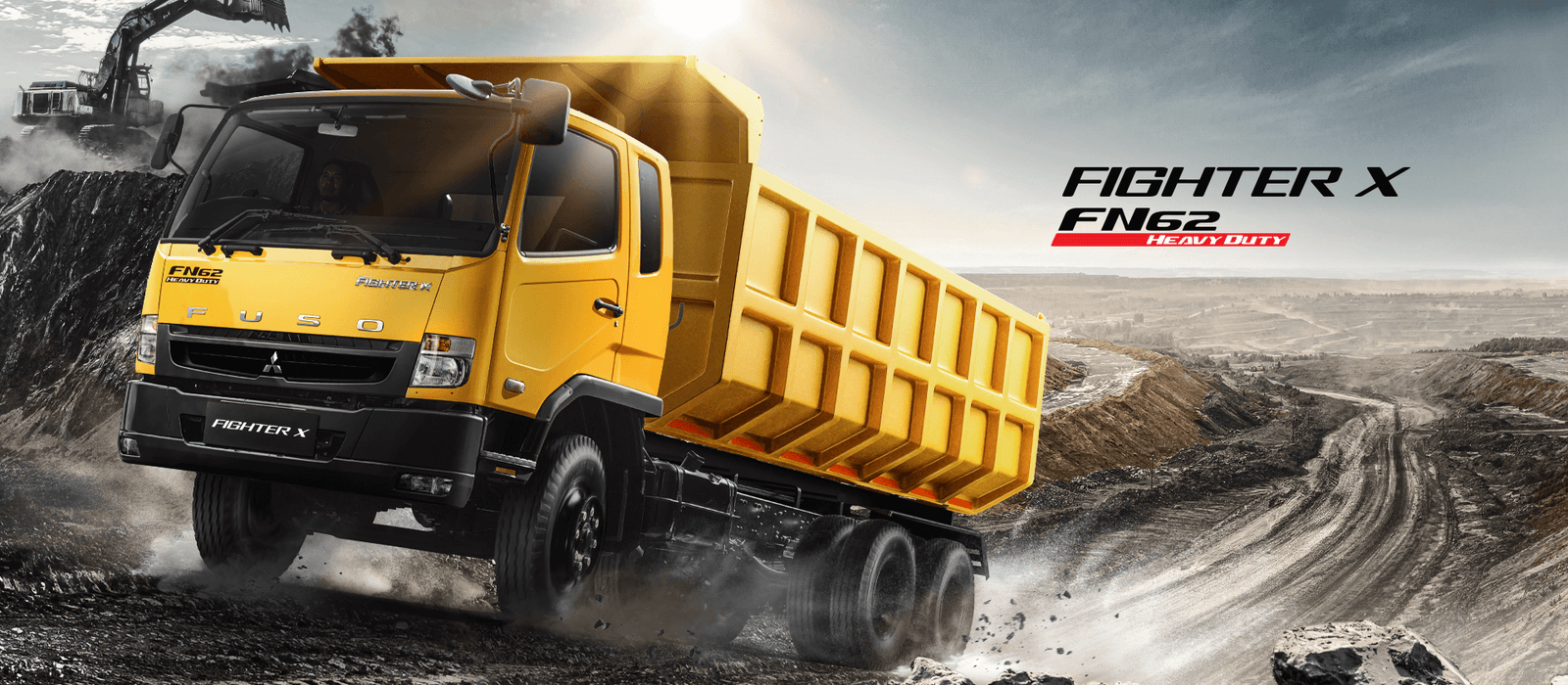 Mitsubishi Banten Truk fuso Fn62f hdr Mitsubishi Banten
