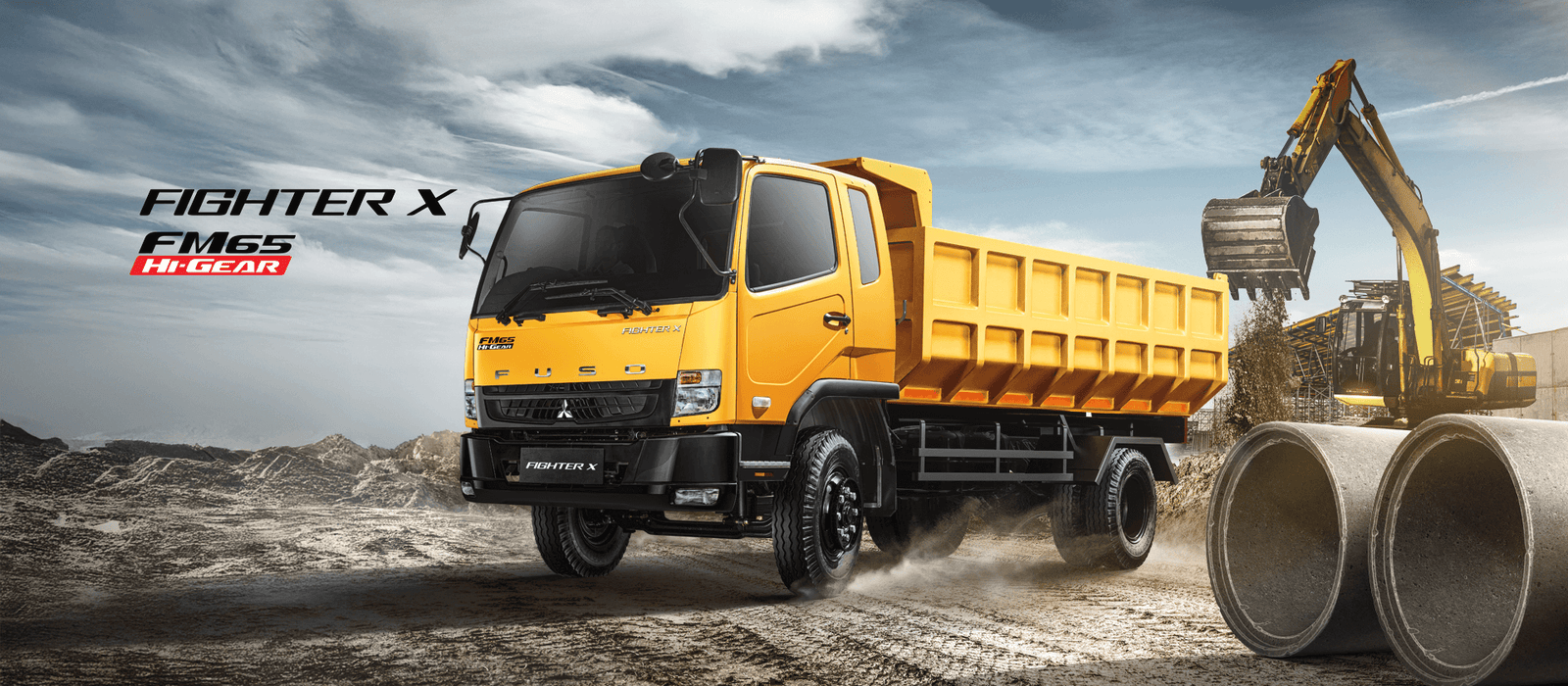 Truk fuso FM65FS hi-gear Mitsubishi Banten