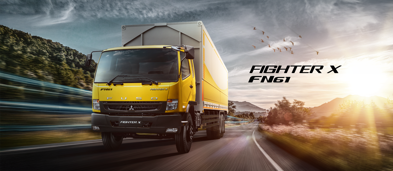 Truk fuso FN61FS Mitsubishi Banten