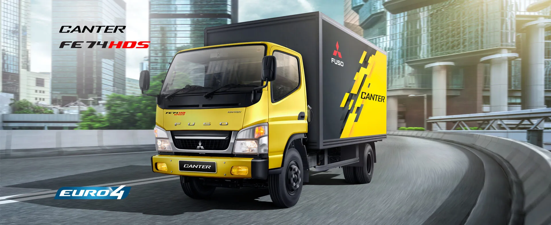 Mitsubishi Banten Truk Canter FE 74 HDS Mitsubishi Banten