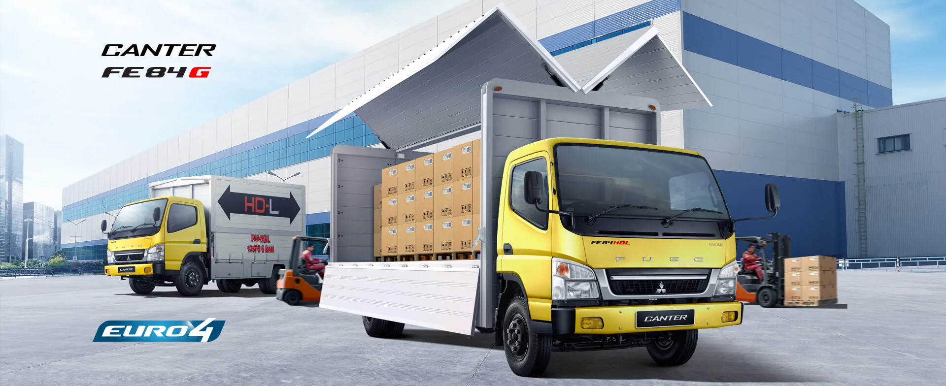 Mitsubishi Banten Truk Canter FE 84g Mitsubishi Banten