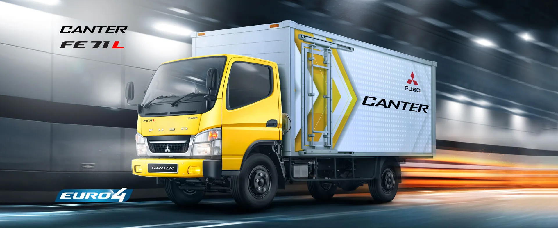 Truk Canter FE 71L Mitsubishi Banten